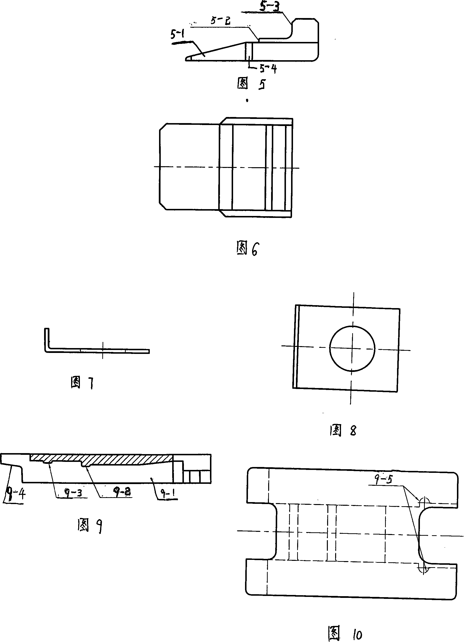 Outer sphenoid adjustment striking flake type fastener