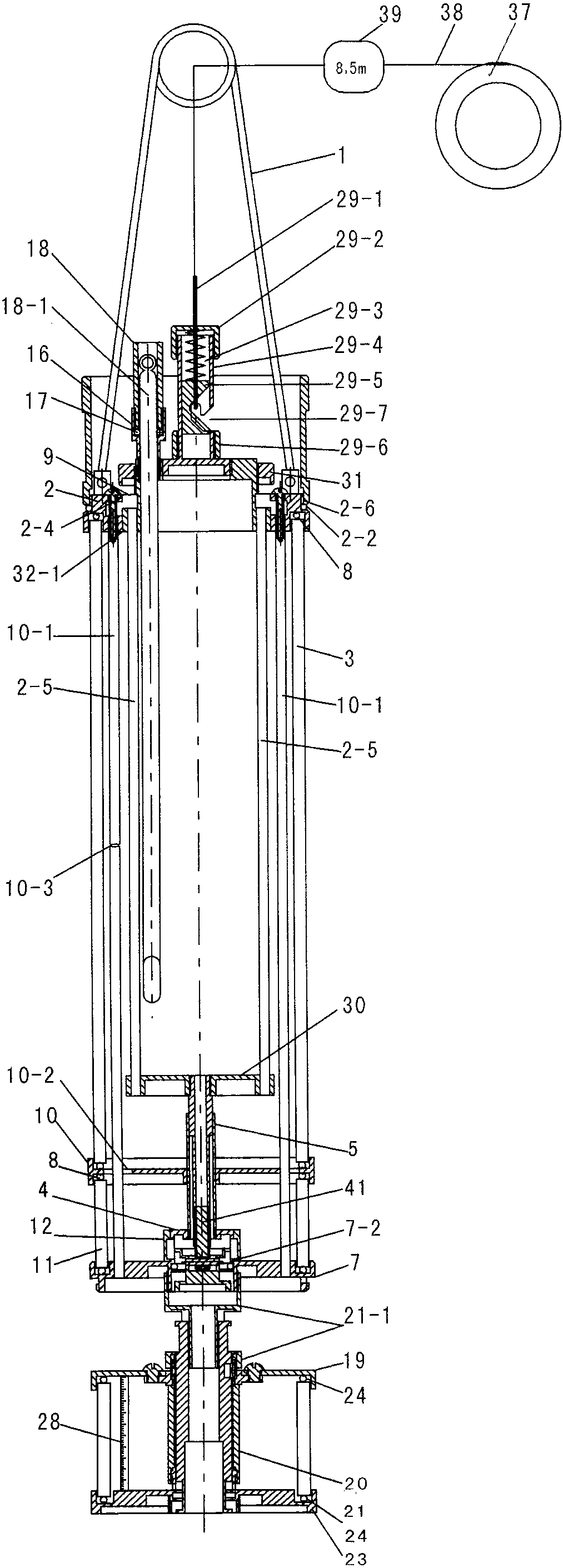 Petroleum liquid sampling colorimeter and its installation and use method