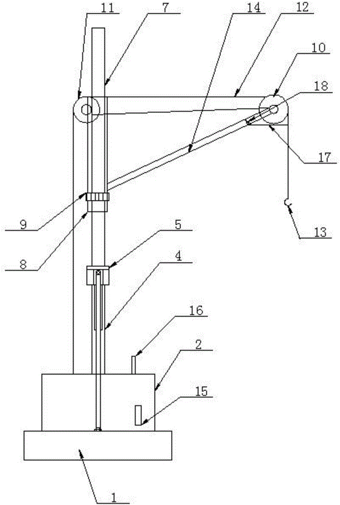 Building lifting device