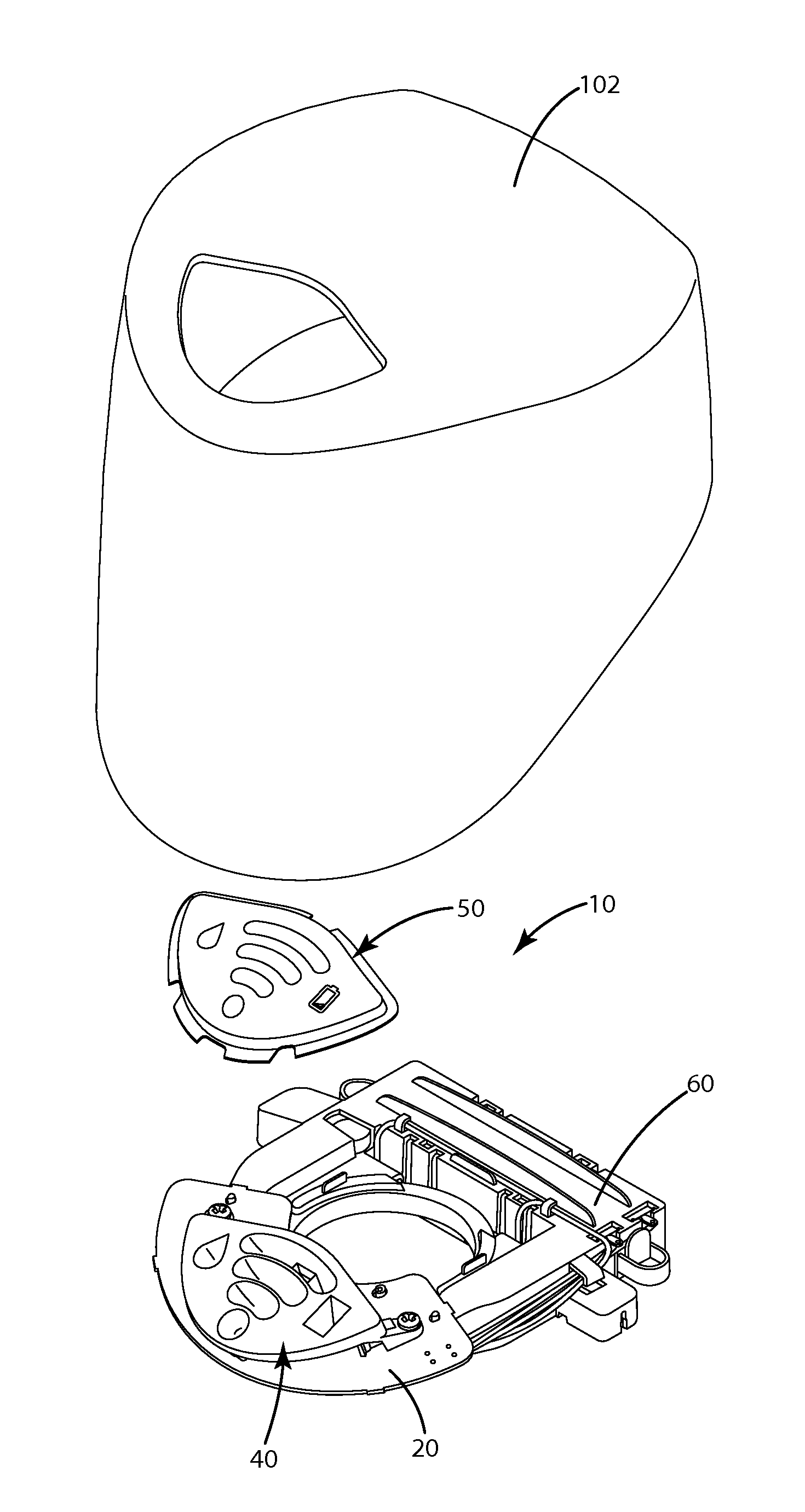 Interchangeable display assembly