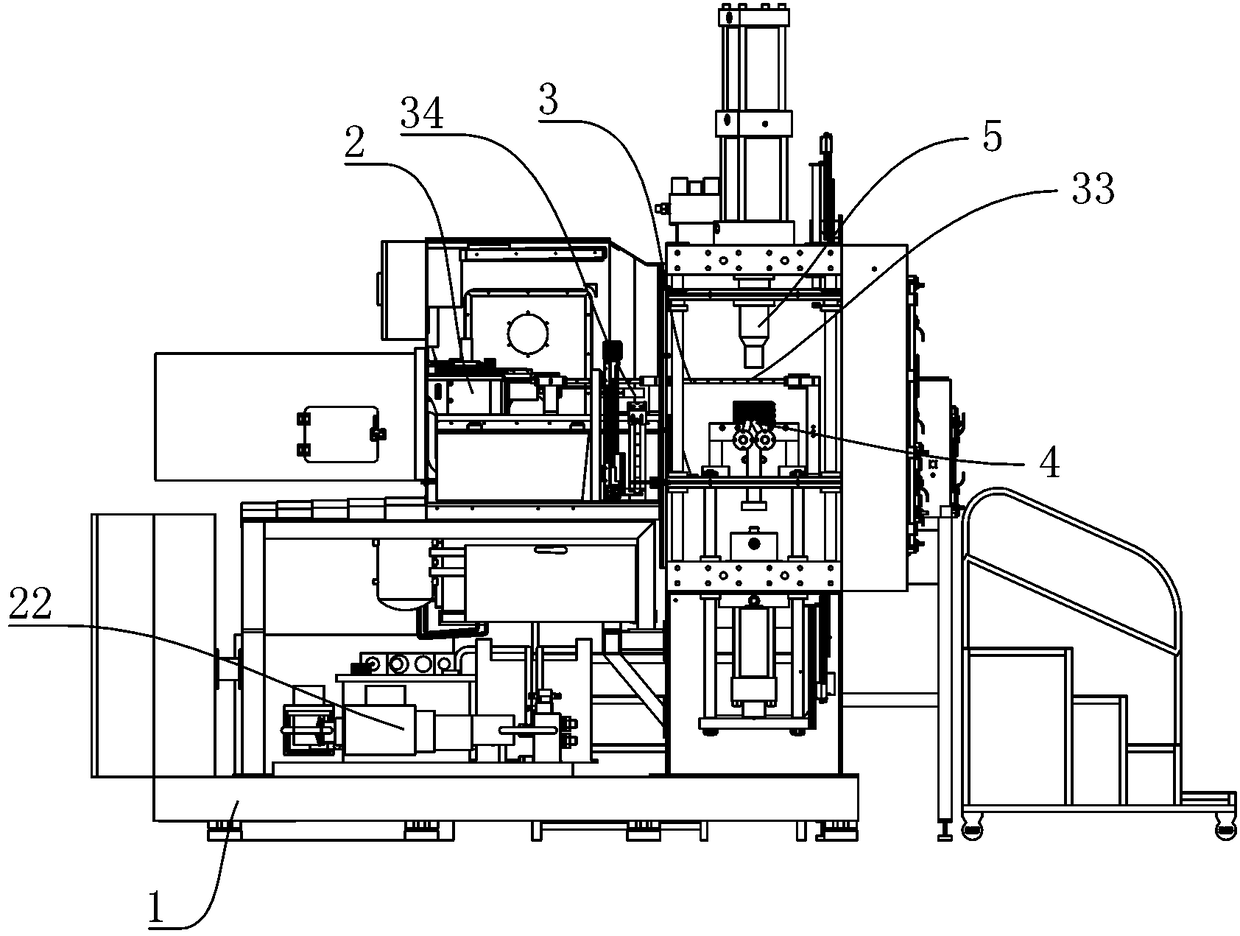 Suspension type self-adaptive hot pressing system of full-automatic floating type hot-pressing molding press