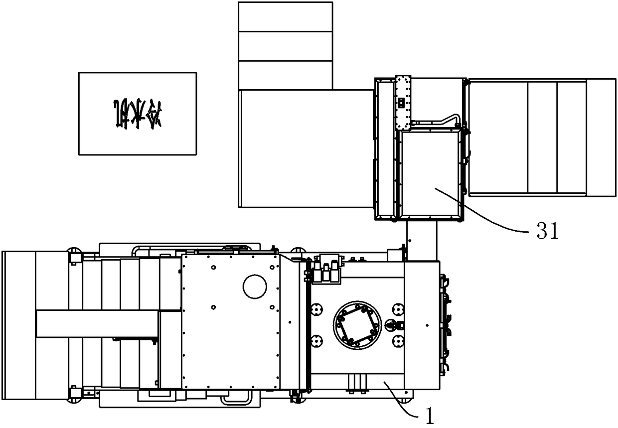 Suspension type self-adaptive hot pressing system of full-automatic floating type hot-pressing molding press