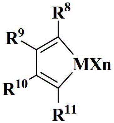 A kind of supported late transition metal catalyst for ethylene polymerization, preparation method and application