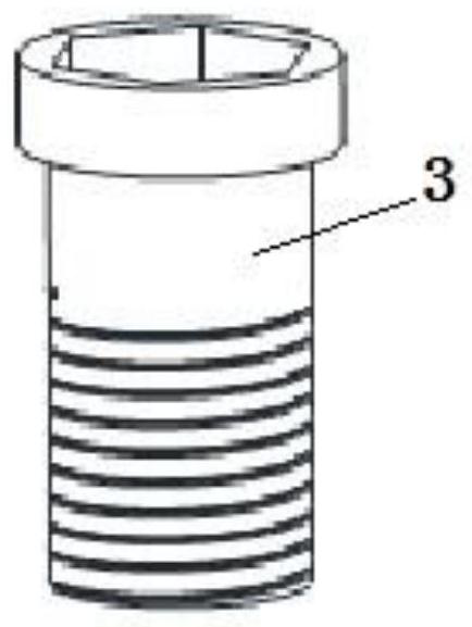 Clamping device for flexibly clamping and detecting rotary motor support assembly workpiece