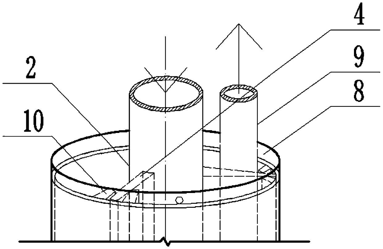 A liquid nitrogen freezer and processing method for vertical compartmental freezing