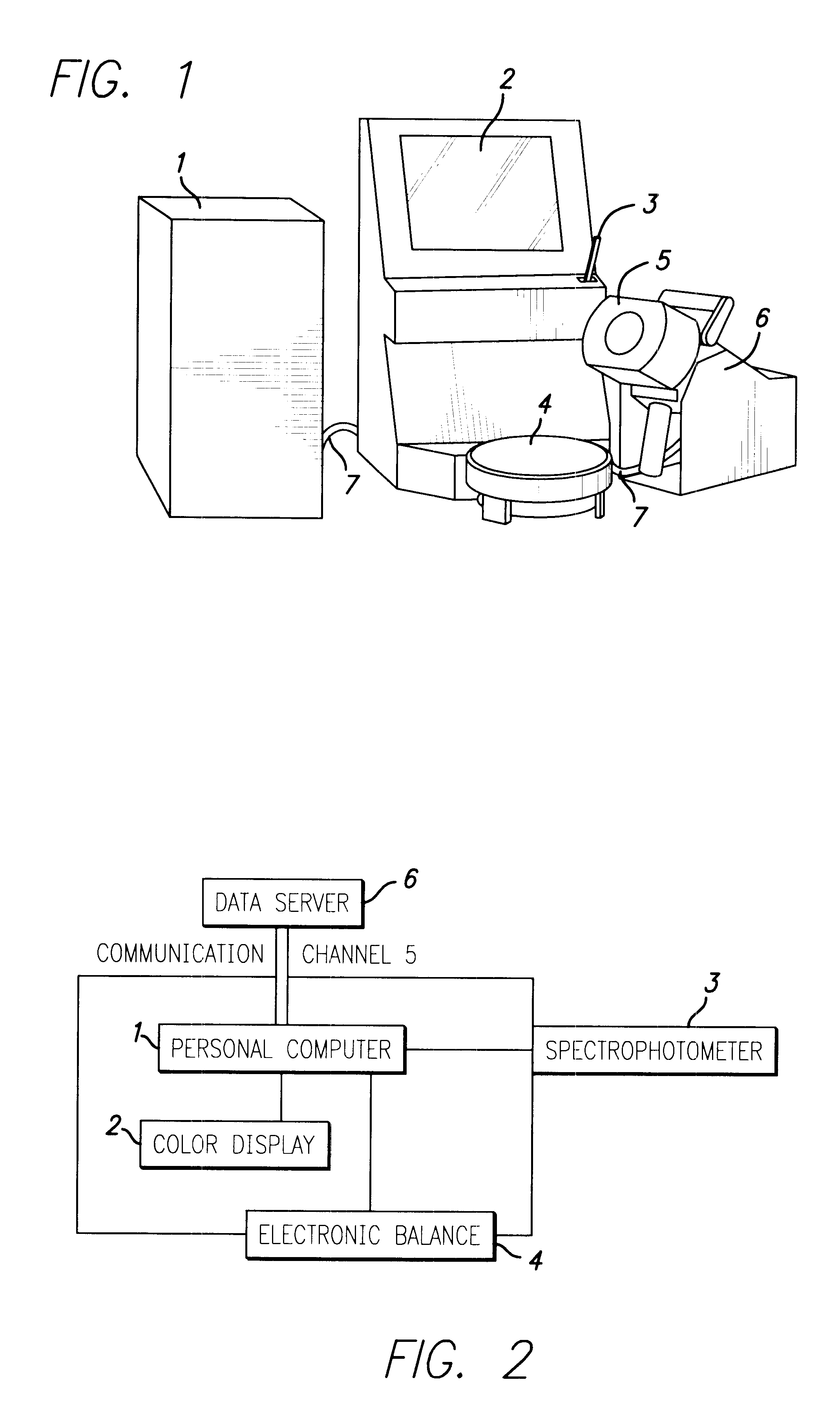 Color matching apparatus for automotive repair paints