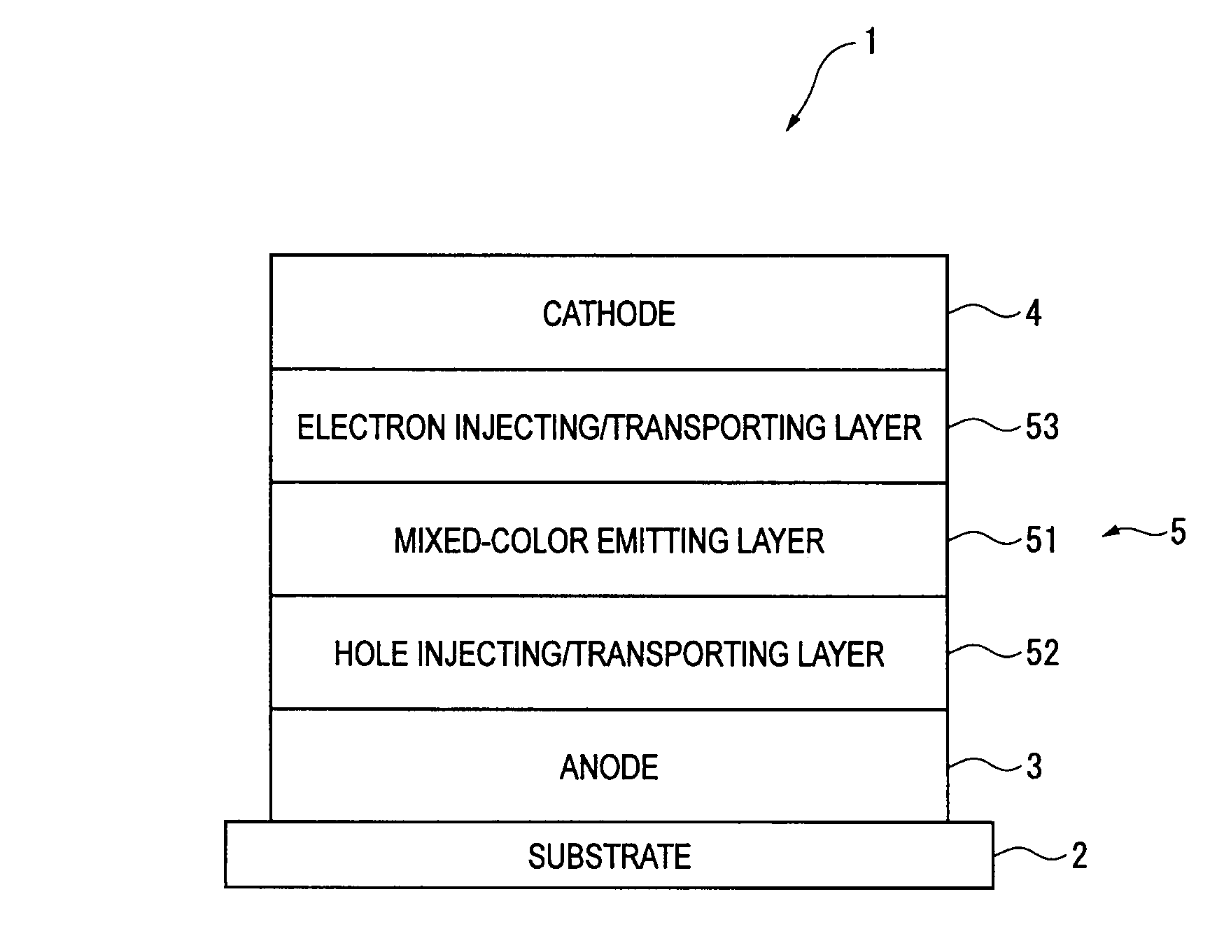 Organic EL element and organic EL material-containing solution