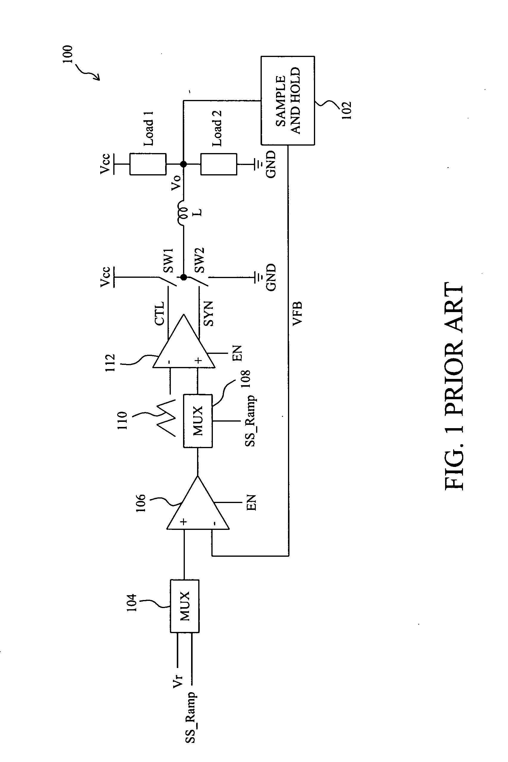 Circuit and method for soft start from a residual voltage