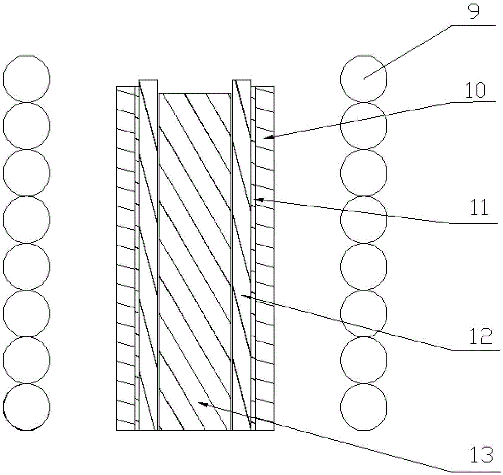 A pollution-free and high-efficiency refining titanium-aluminum alloy device