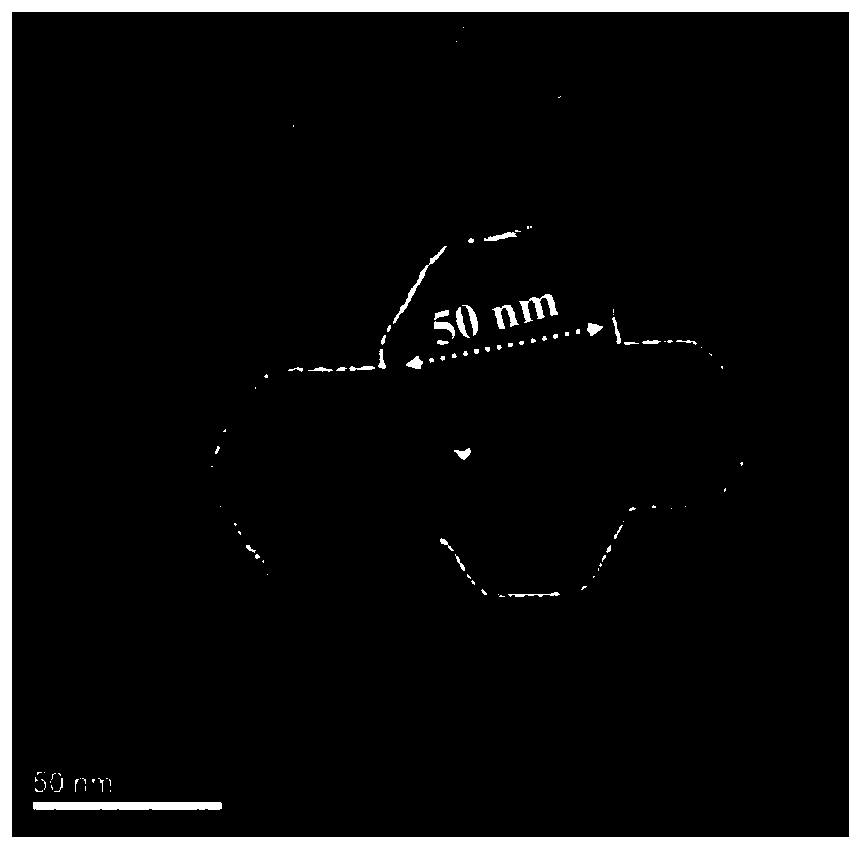 ZIF-8-derived hollow Fe/Cu-N-C type oxygen reduction catalyst and preparation method and application thereof