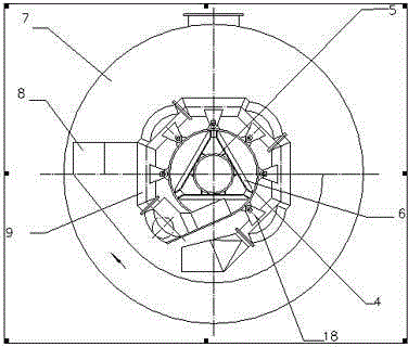 Hybrid heating equipment and application thereof