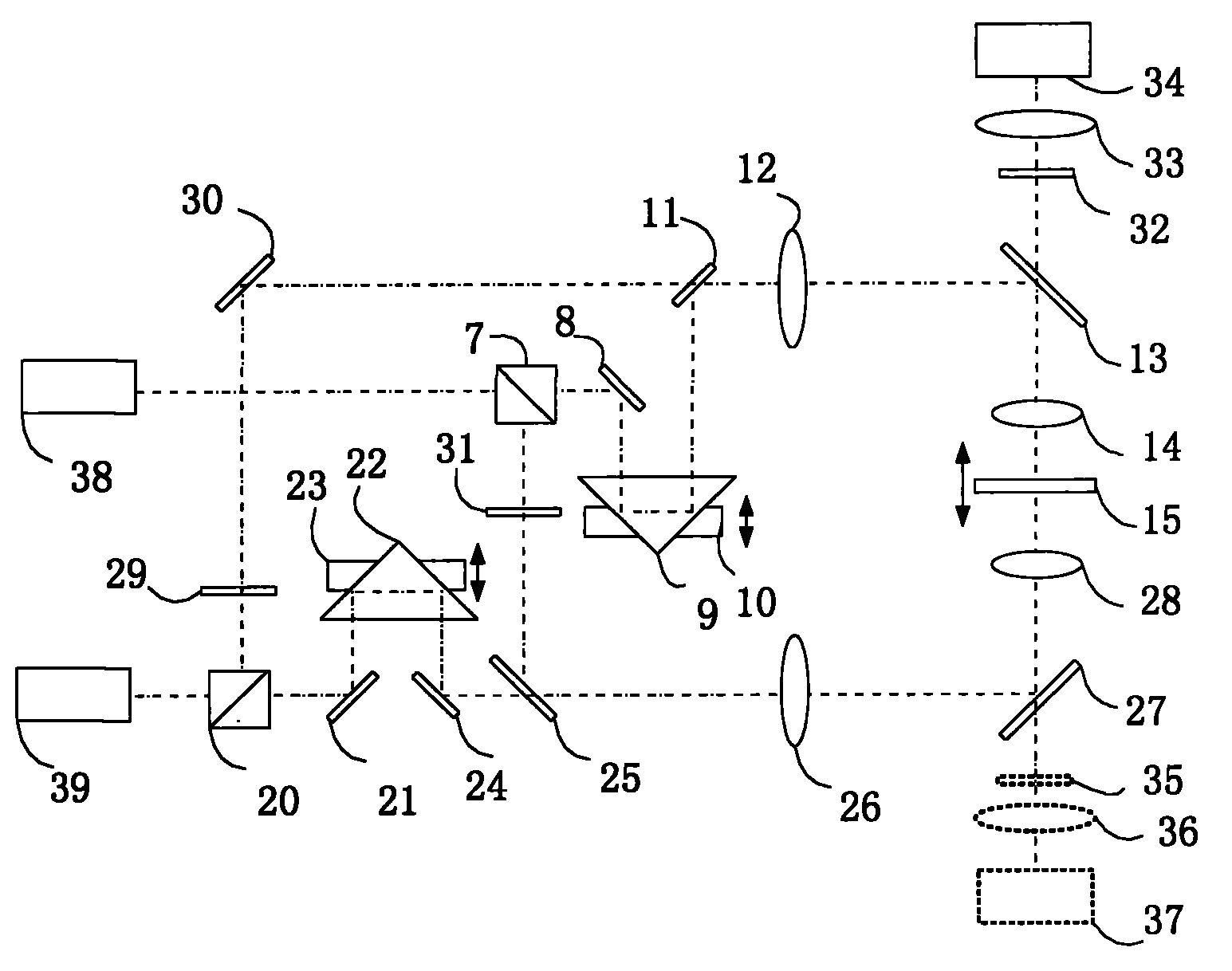 Fluorescent three-dimensional nano-resolution imaging method with axial selectivity excitation and device thereof