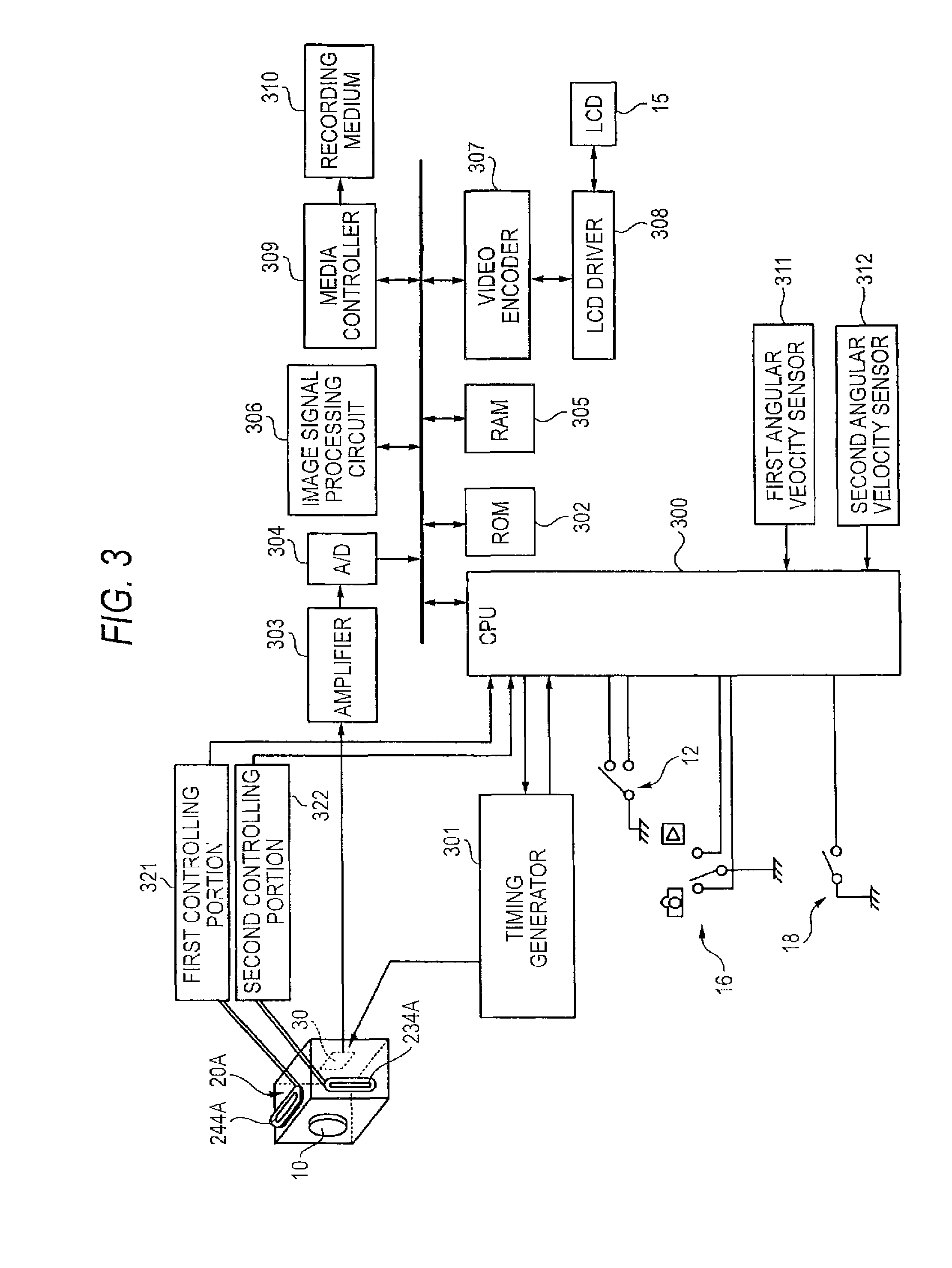 Image blur correcting unit, image blur correcting device, image pickup apparatus and portable equipment