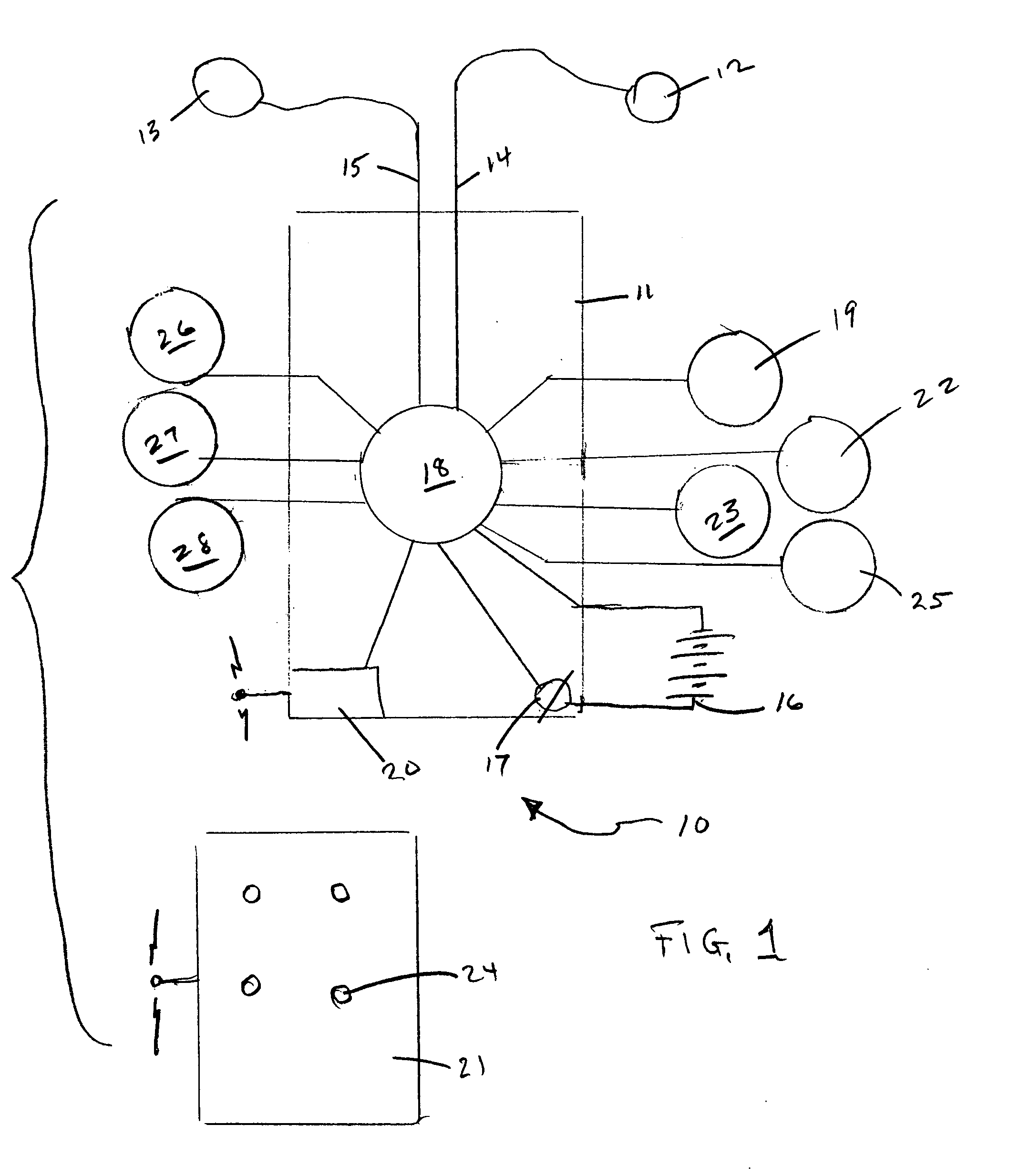 Multiple sensor heat alarm