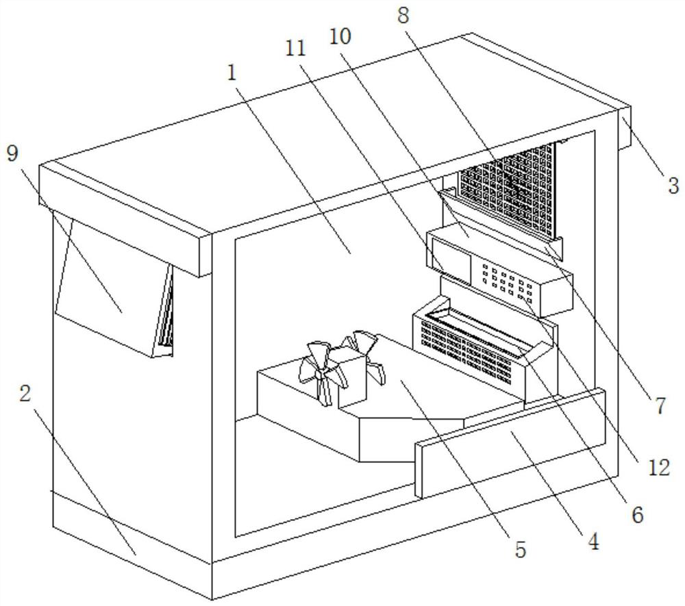 Intelligent switch cabinet and use method thereof