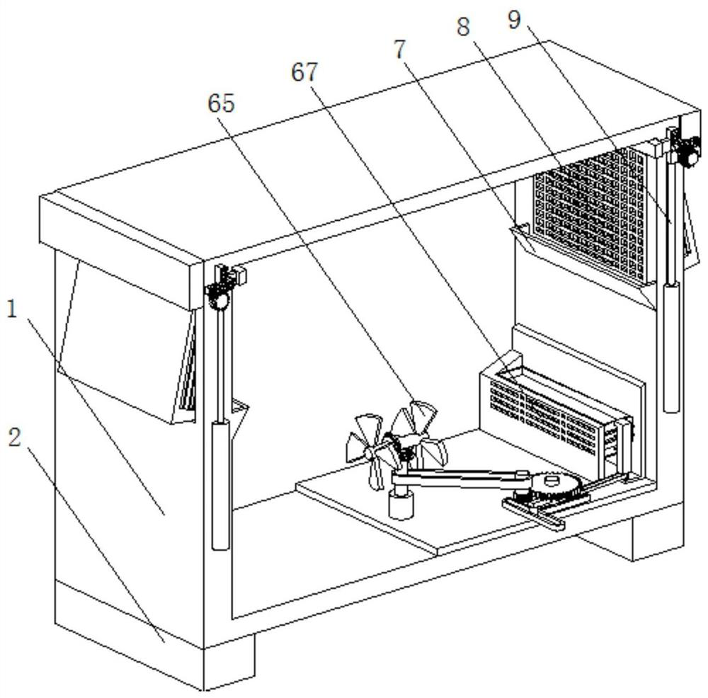 Intelligent switch cabinet and use method thereof