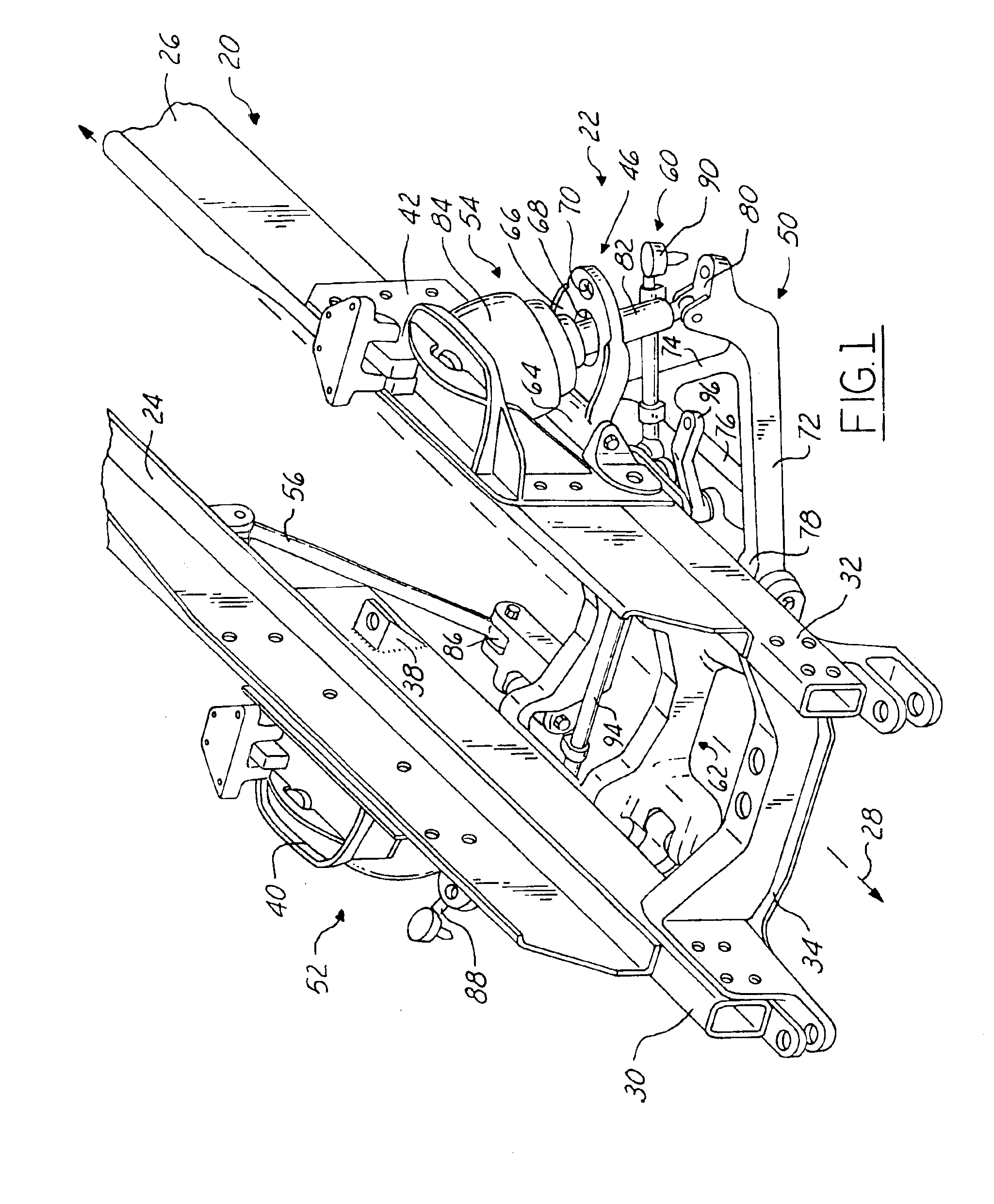 Modular cast independent front suspension subframe