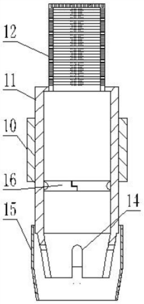 Blockage clearing device for screw conveyor