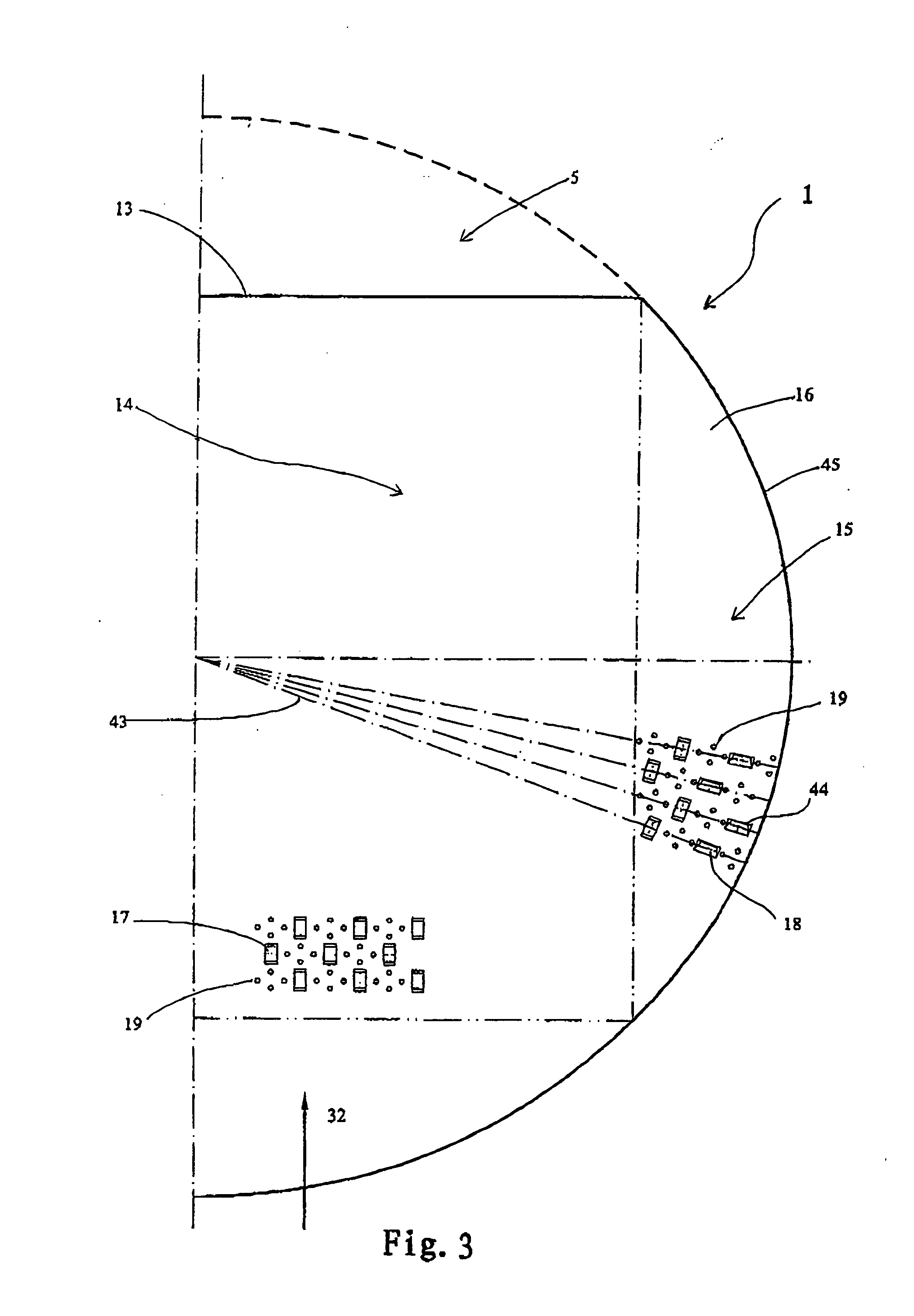 Gas-liquid contact tray with fixed valves for mass transfer