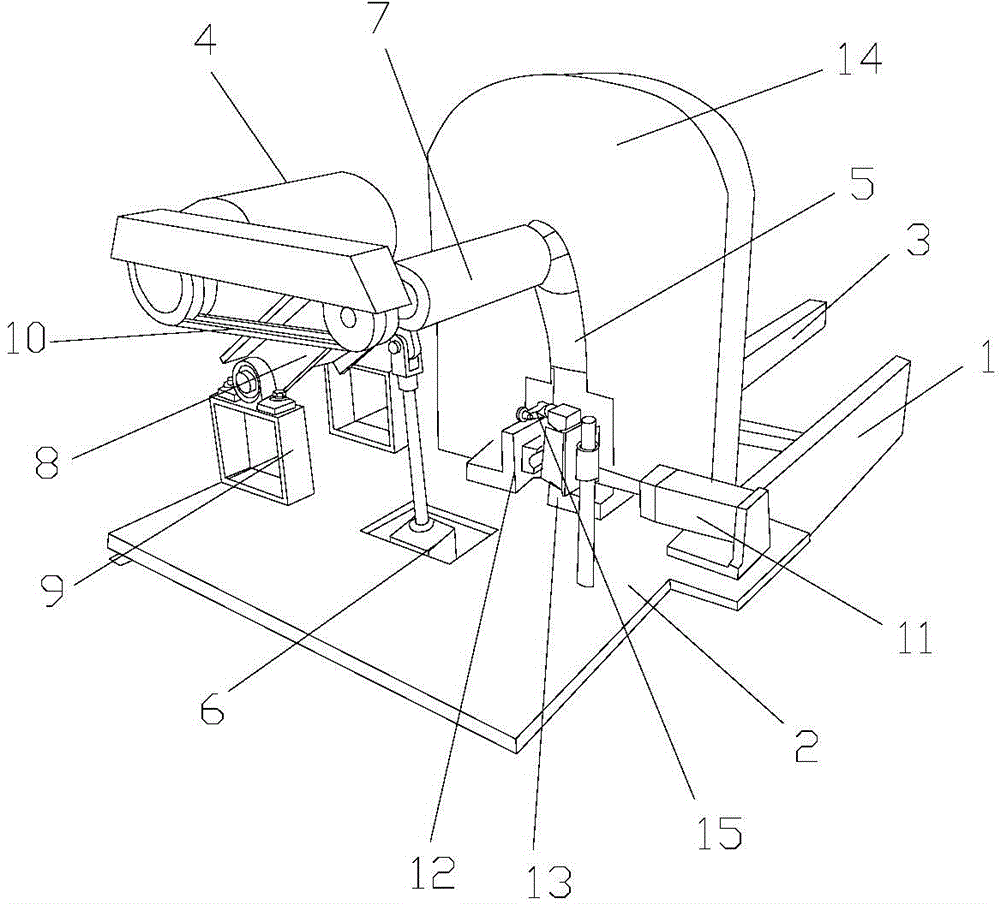 Stainless steel tube cutting and discharging system