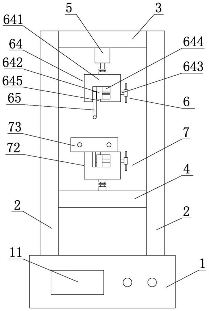 Device and method for testing adhesive force of impregnating varnish of varnished wire