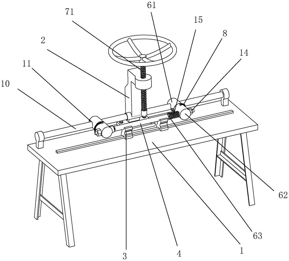 Pipe straightening machine