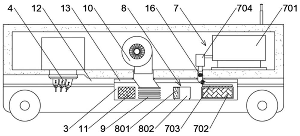 An automatic straight seam welding device