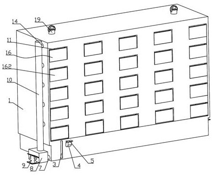 Storage device for mechanical automation machining assisting