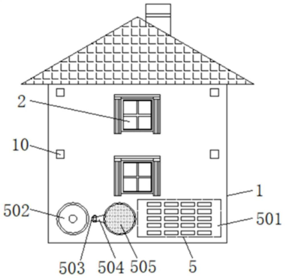 Building information model with lighting structure and convenient to disassemble