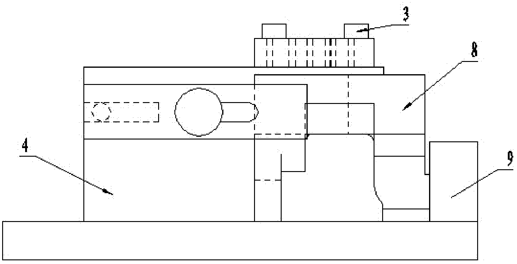 High-precision drilling multi-pore clamping device