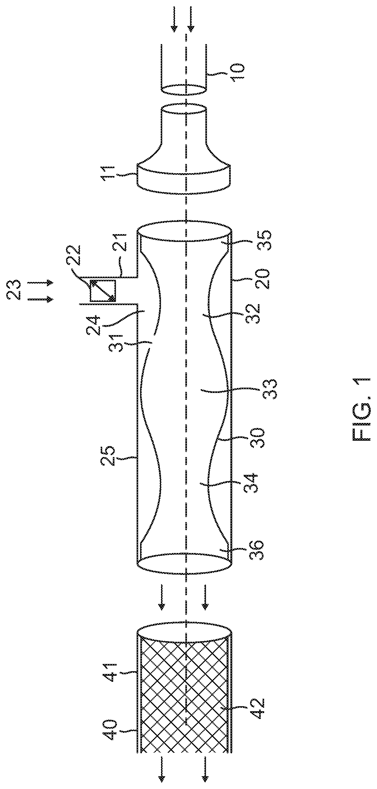 Aerodynamic catalytic converter