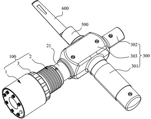 Power quick-mounting device, power device and surgical robot