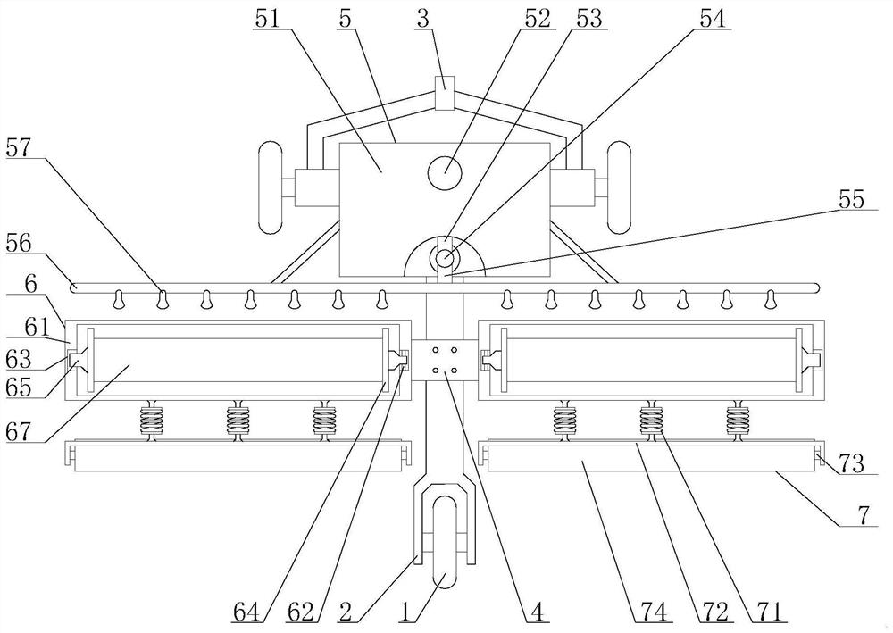 Road and bridge engineering management foundation maintenance device