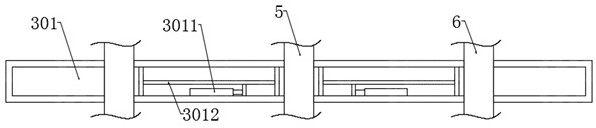 An intelligent heat insulation board combined processing device with offset compensation mechanism