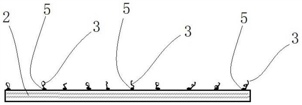 Movable texture anti-counterfeiting method and marker