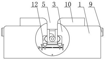 Urban rail transit 5G antenna optical cable cold-pressing installation auxiliary device