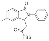 A kind of rhodium-catalyzed carbon-hydrogen activation reaction synthesizes the method for the isoindol-1-one analog of acyl silicon substitution