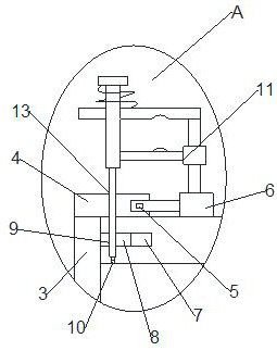 Easy-to-assemble-and-disassemble type motor with clamping mechanism