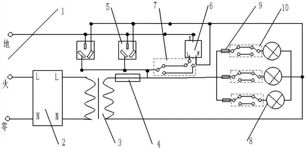 Circuit structure of media screen