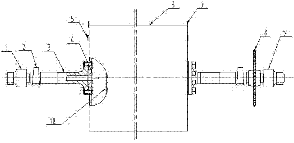 Drying roller for steam stripper