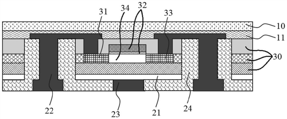 A kind of flexible electronic device and preparation method thereof