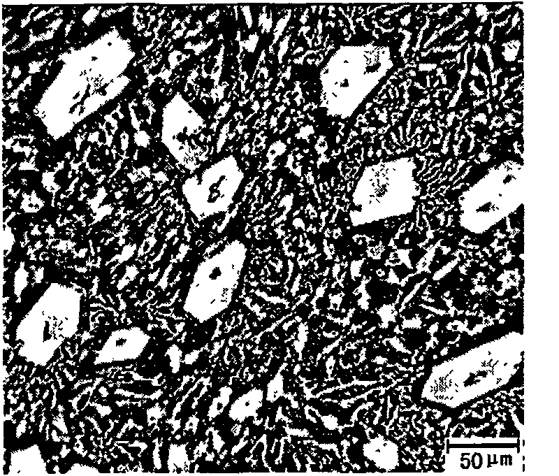 Hypereutectic high-chromium white cast iron preparation method