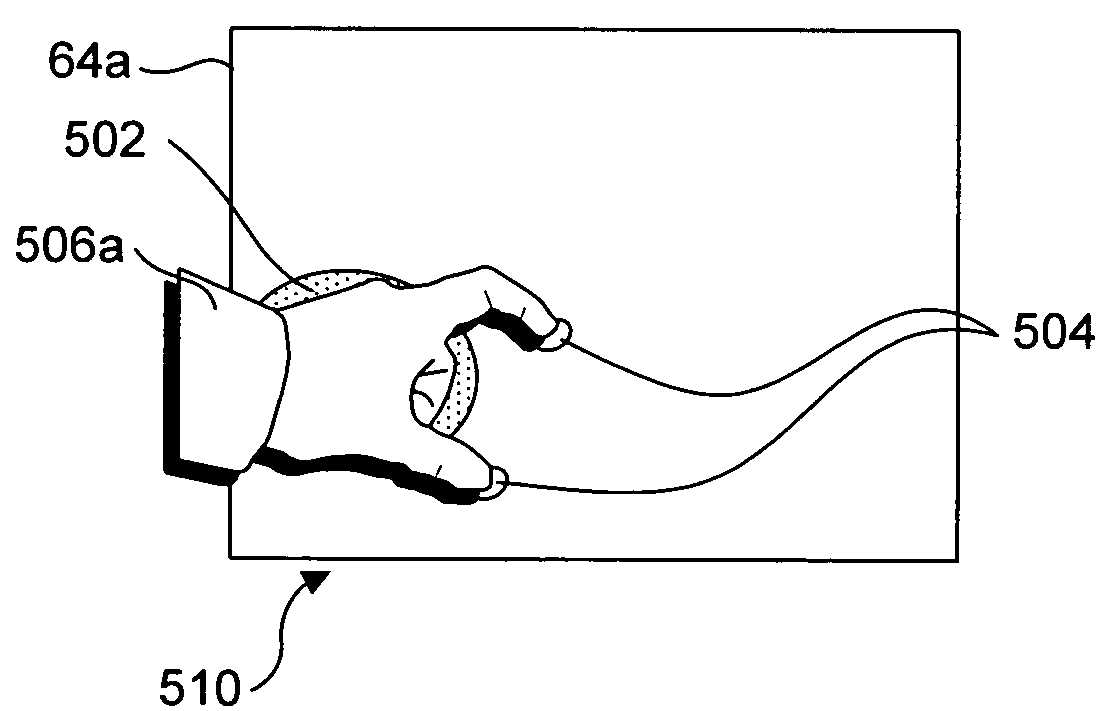 Recognizing gestures and using gestures for interacting with software applications