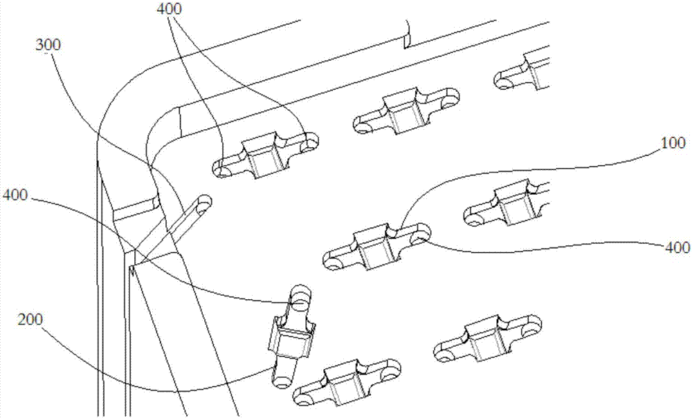 Integrated automatic lead inserting device for compression molded combined firework