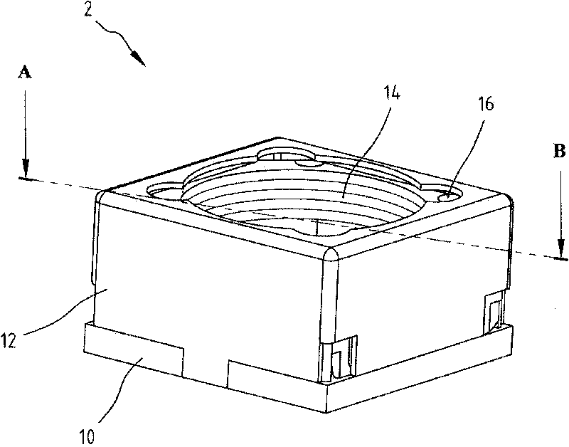 Voice coil motor for realizing power saving effect by utilizing magnetic conduction casing