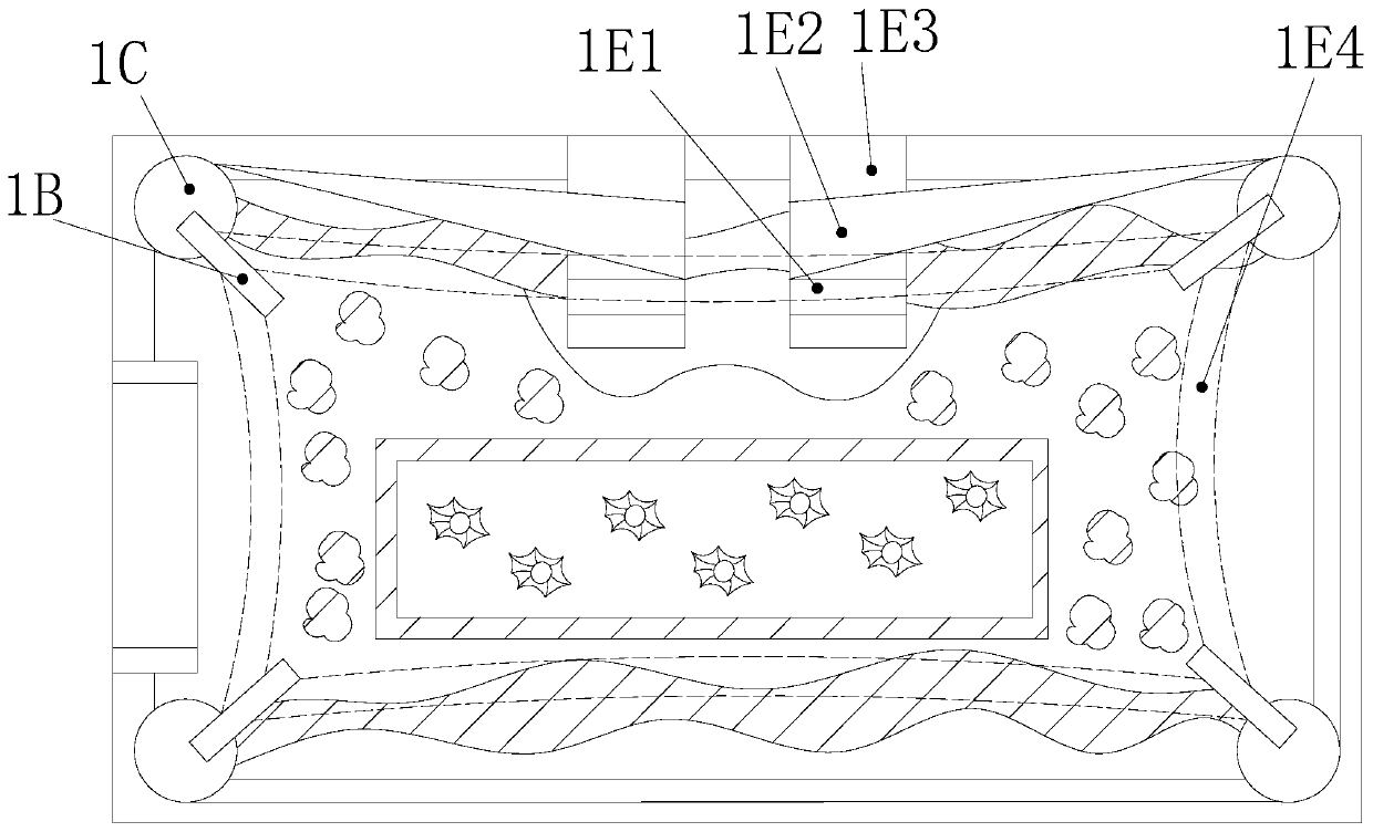 Automatic packaging machine for thin and brittle auricularia polytricha through dust shaking and film drawing lamination cushioning