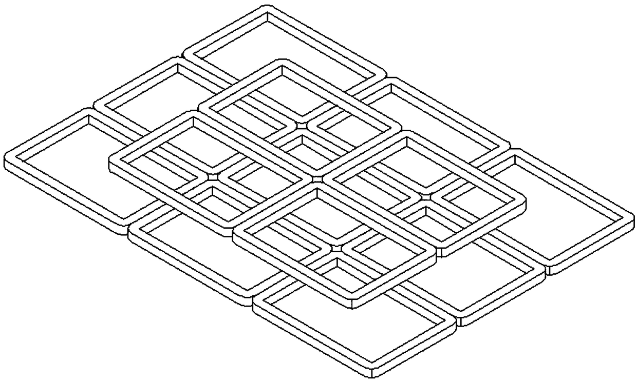 Highway widened roadbed structure and construction method thereof