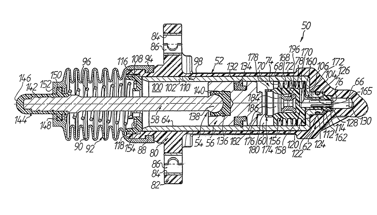 Device for reducing pressure pulsations