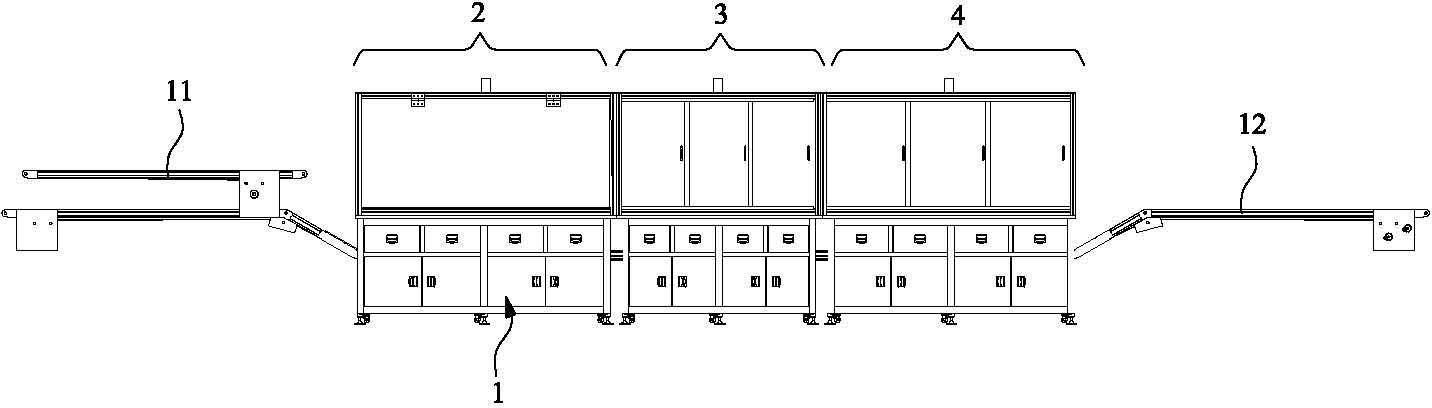 Automatic cable and connector processing, welding and assembling machine