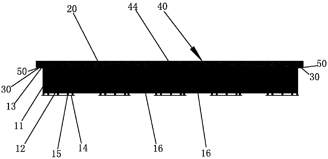 Combined bridge capable of prolonging fatigue life of shear connectors and manufacturing method thereof